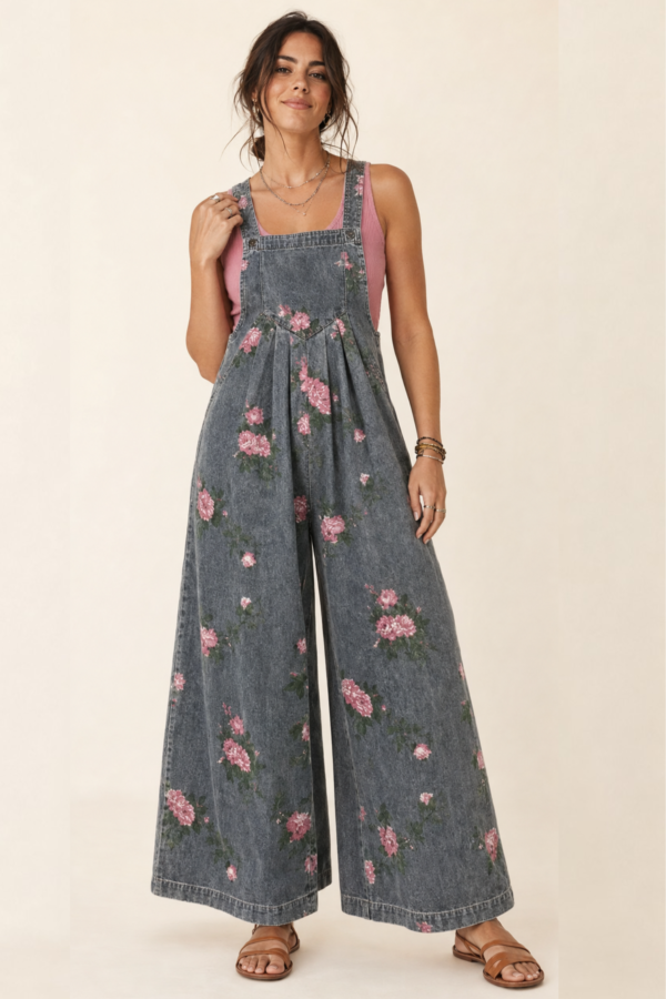 The Rosalie Denim Jumpsuit