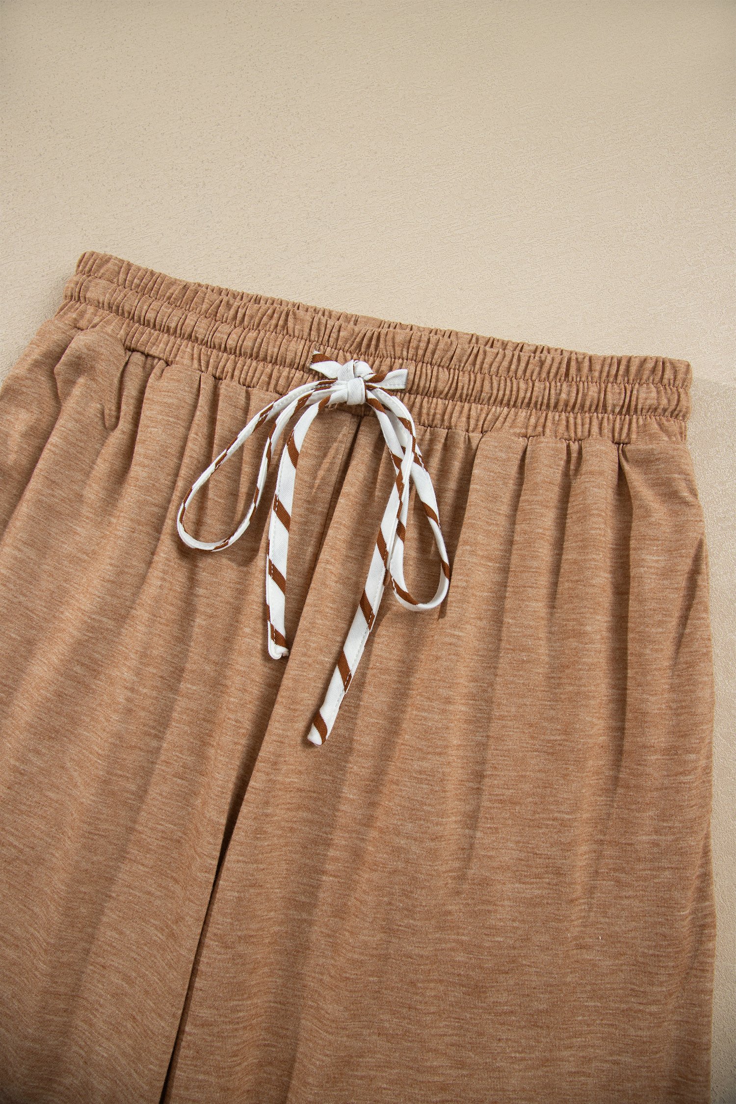 Khaki Stripe Pants 2pcs Set - Image 9