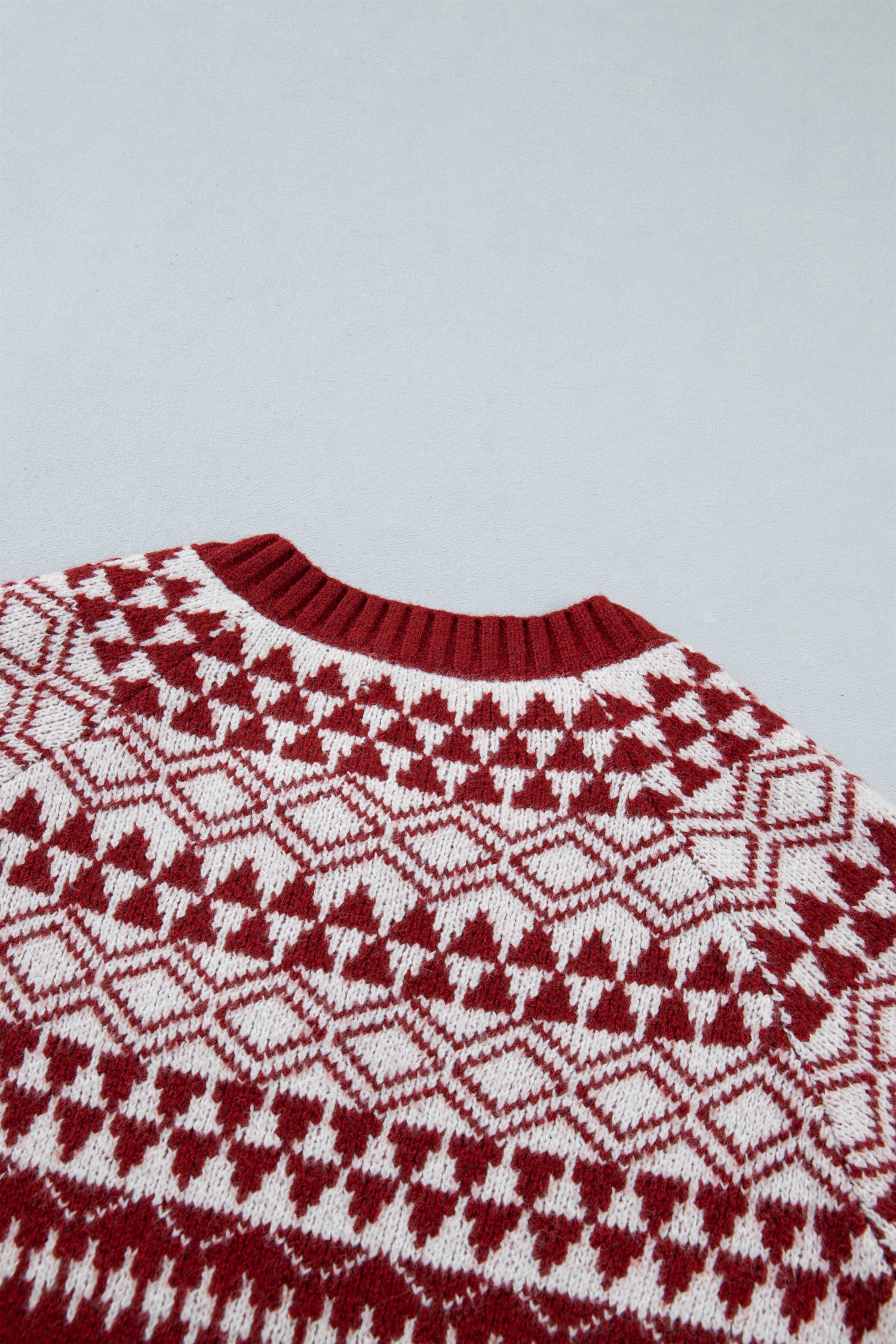 Red Plaid Cardigan - Image 9