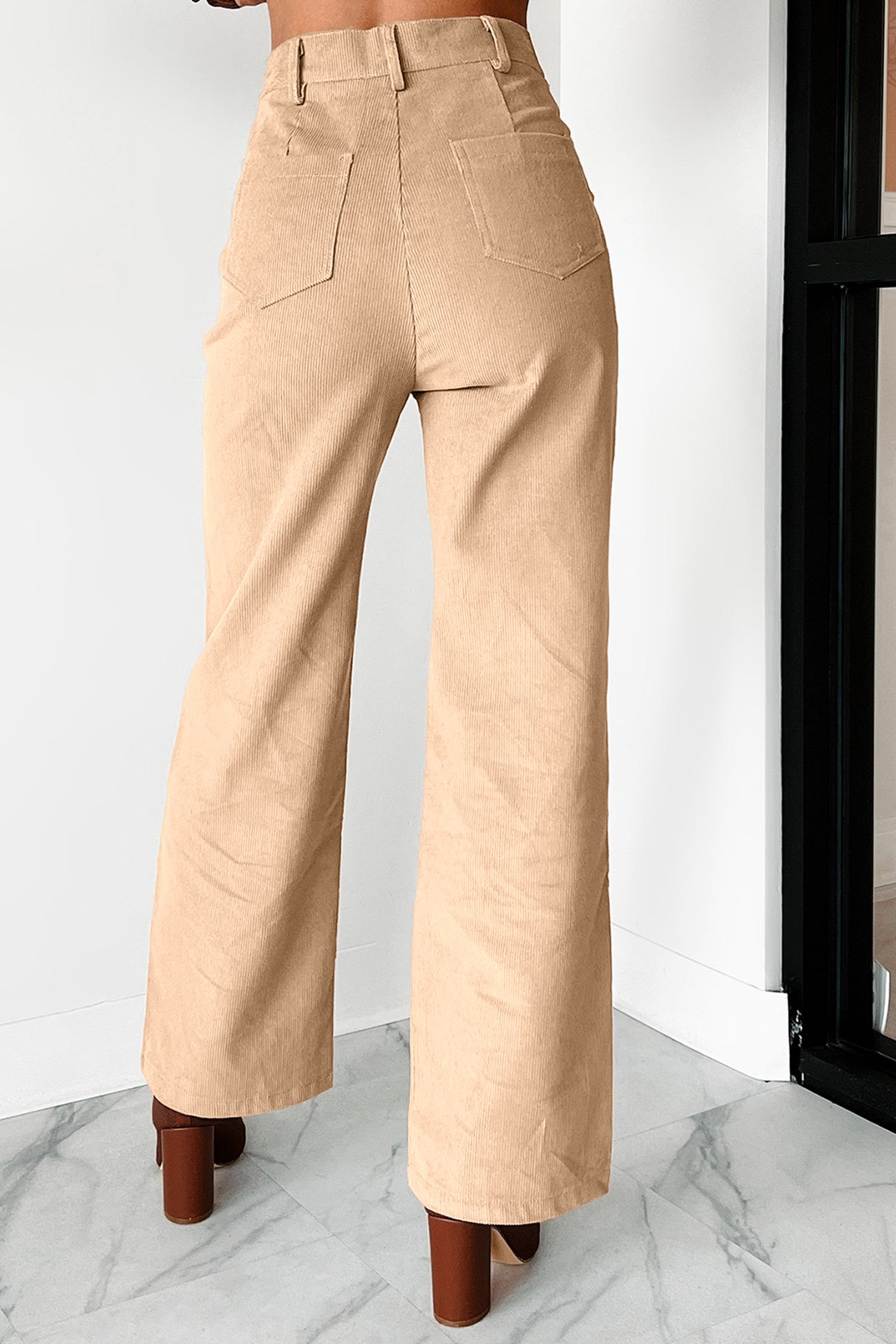 Corduroy Side Panel Pants - Image 2