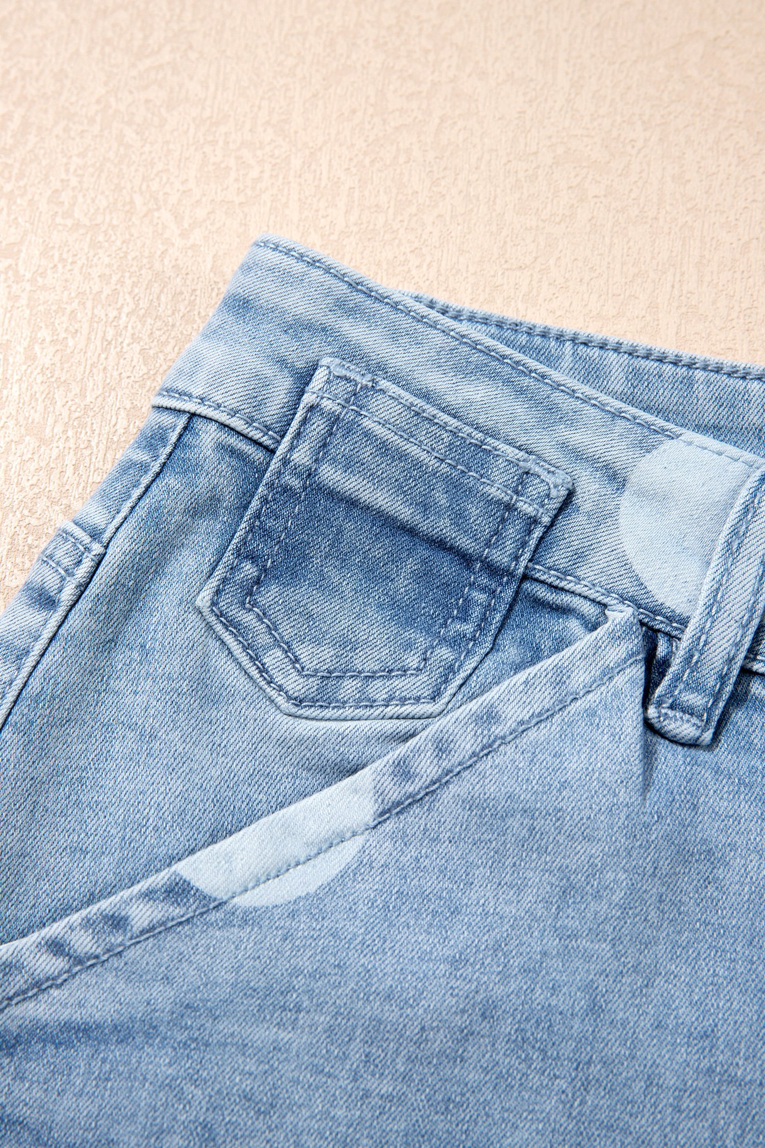 Polka Dot Ankle-Length Jeans - Image 9
