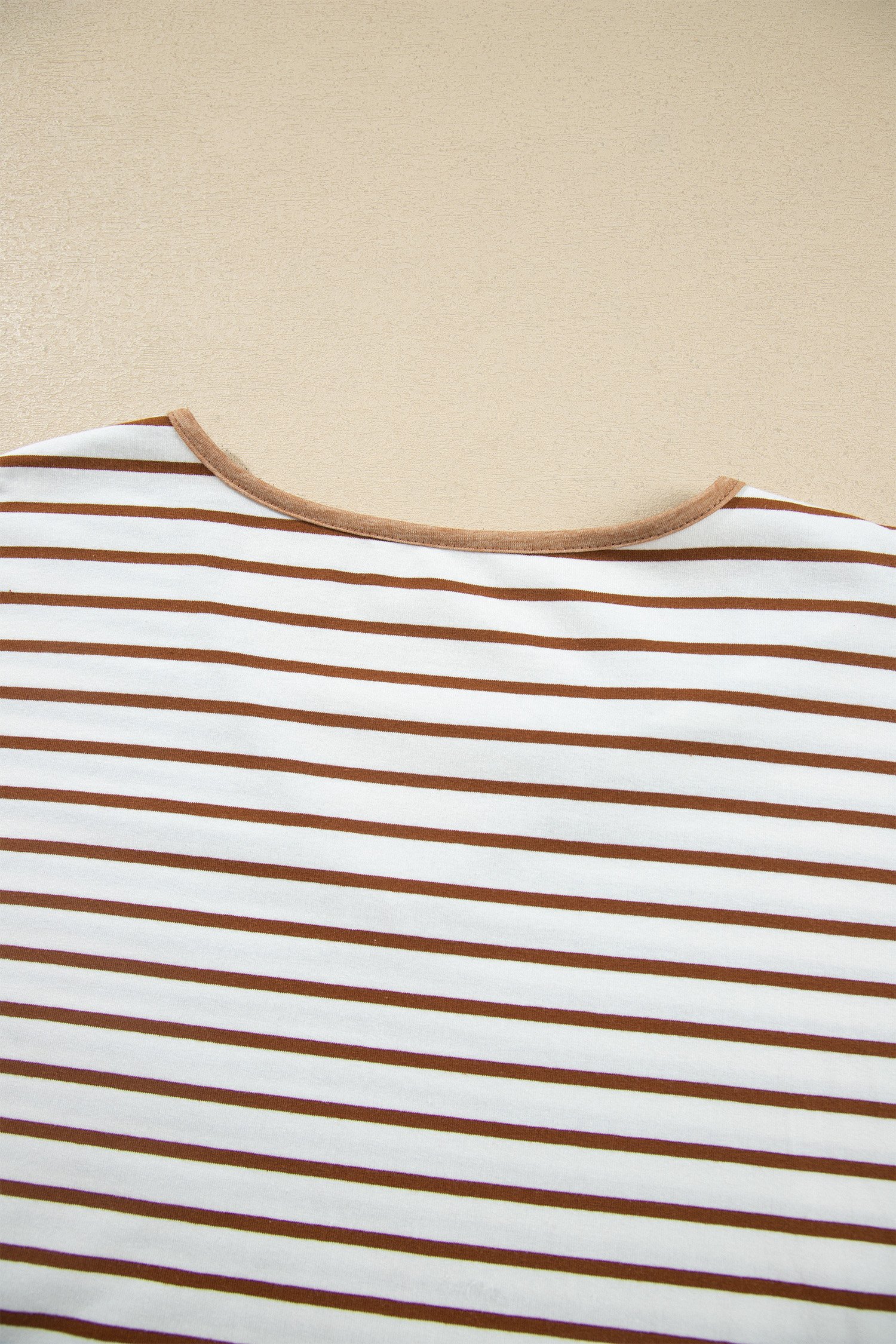 Khaki Stripe Pants 2pcs Set - Image 7