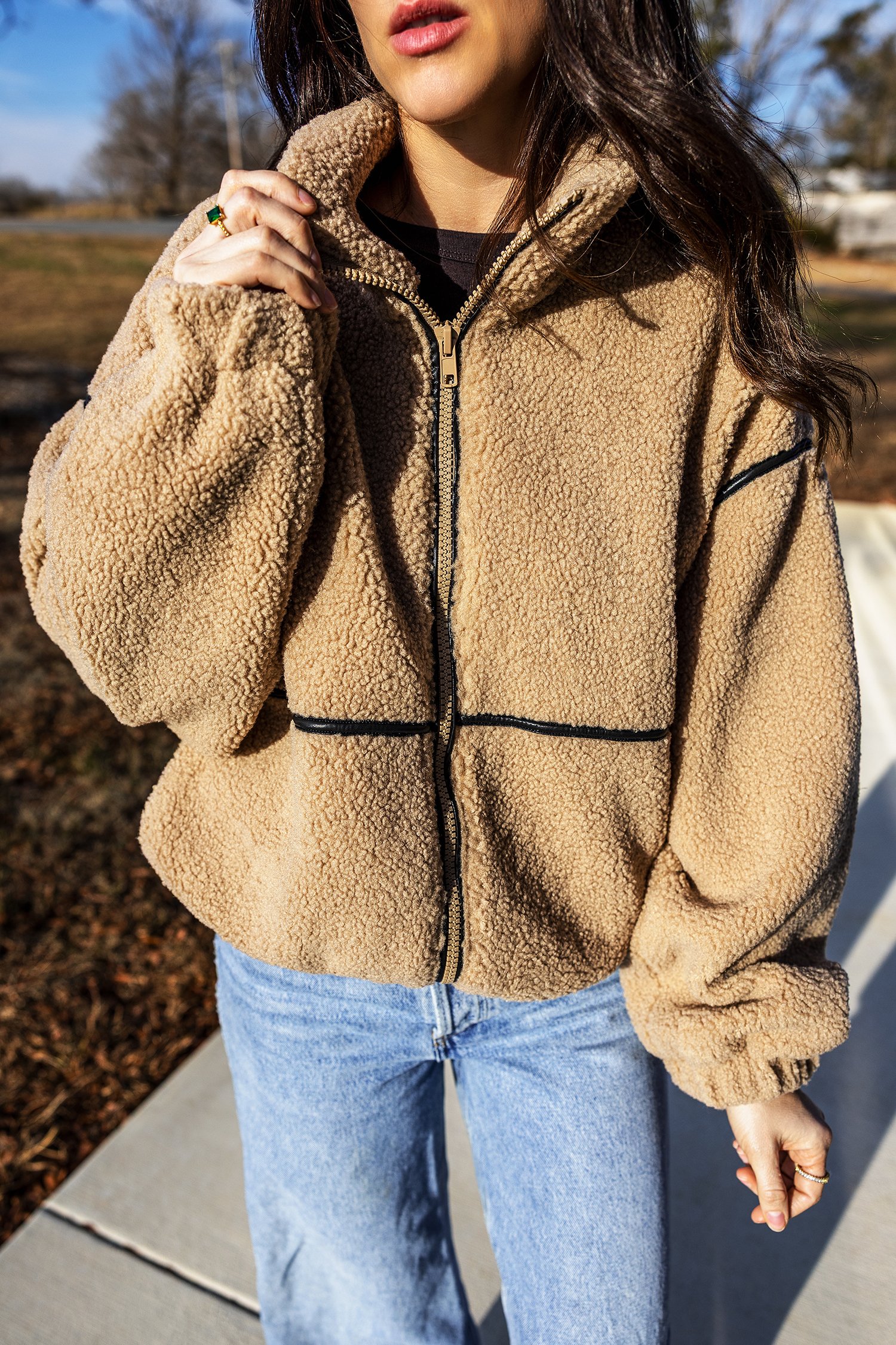 Parchment Fleece Jacket