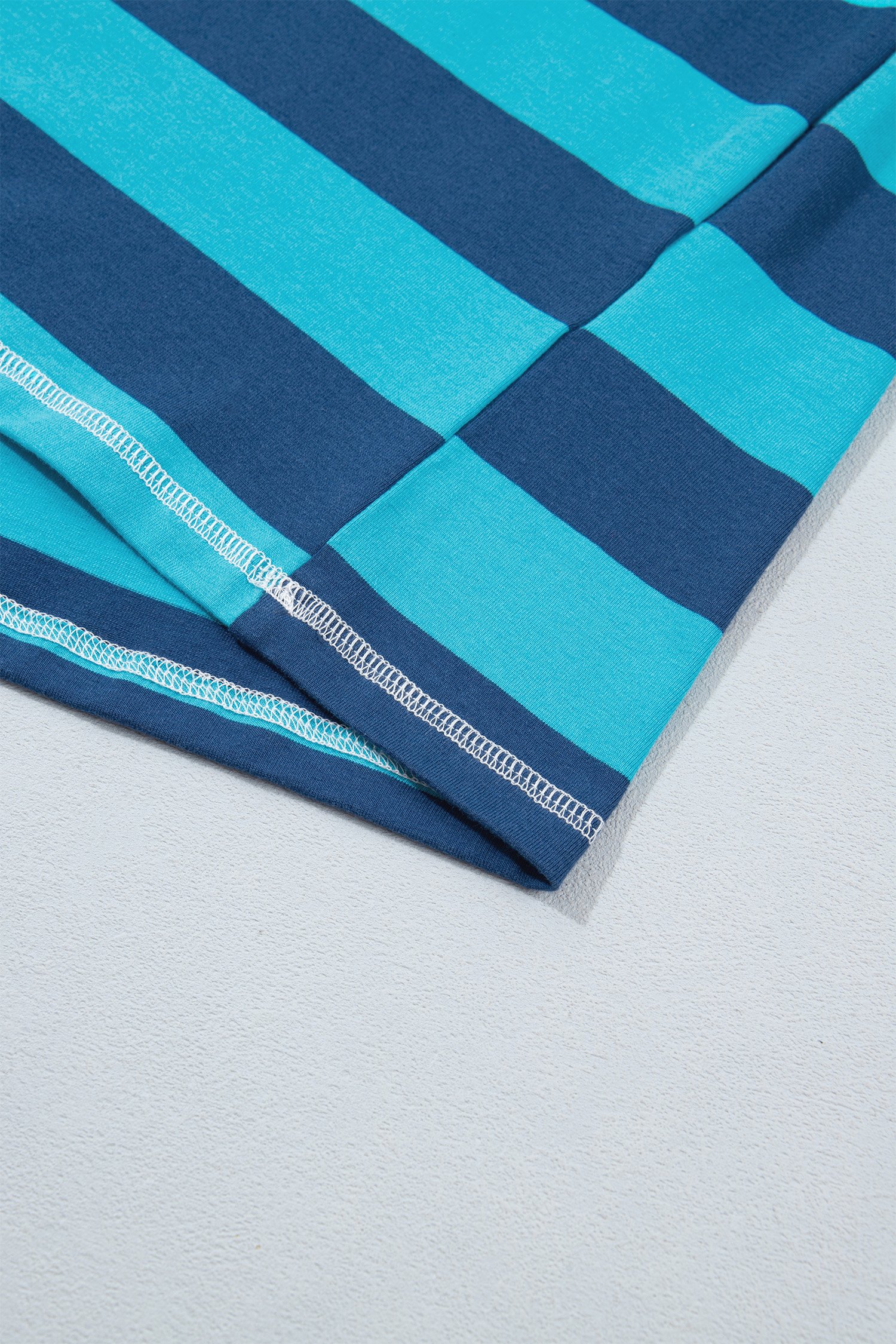 Blue Stripe Loose Top - Image 10