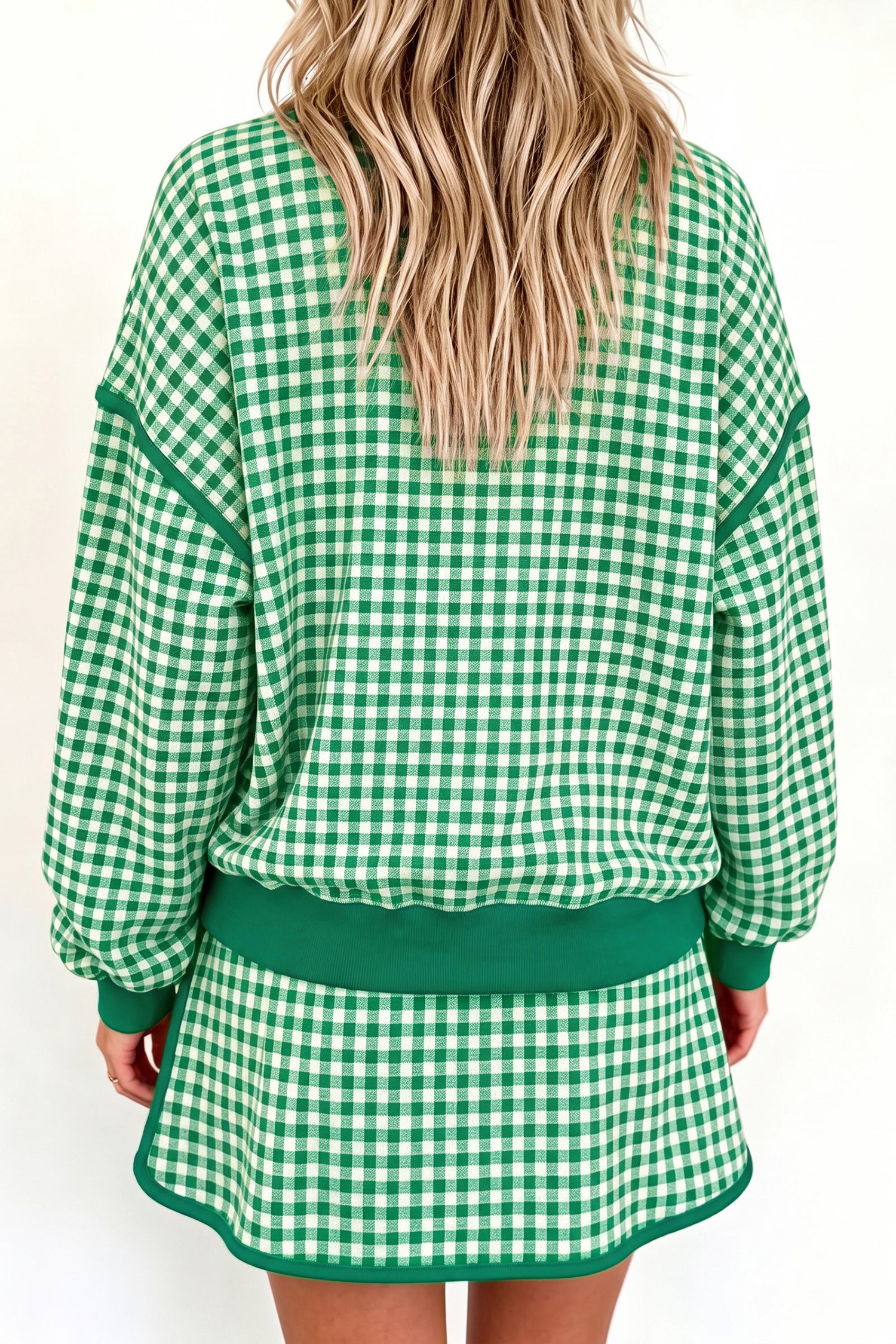 Red Gingham Skort Set - Image 13