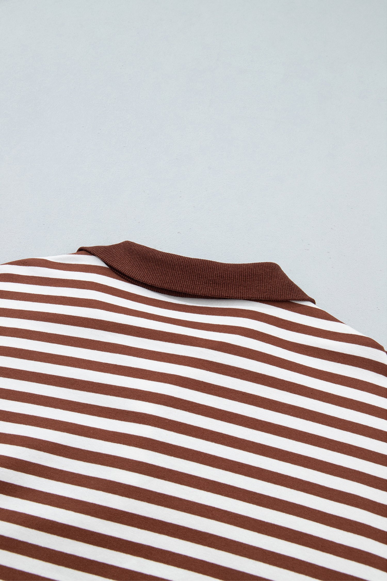 Sea Stripe Pullover Sweatshirt - Image 9