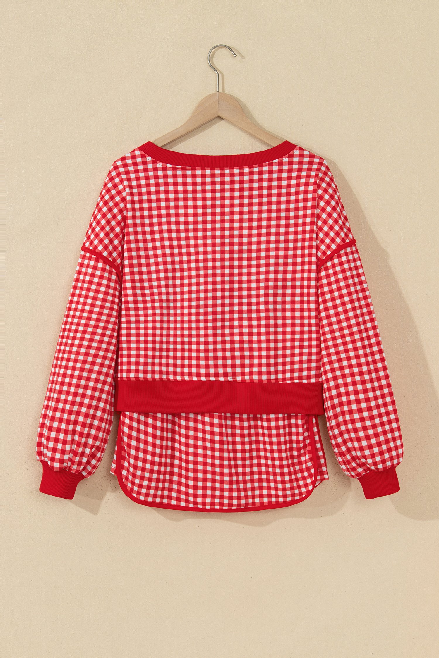 Red Gingham Skort Set - Image 4