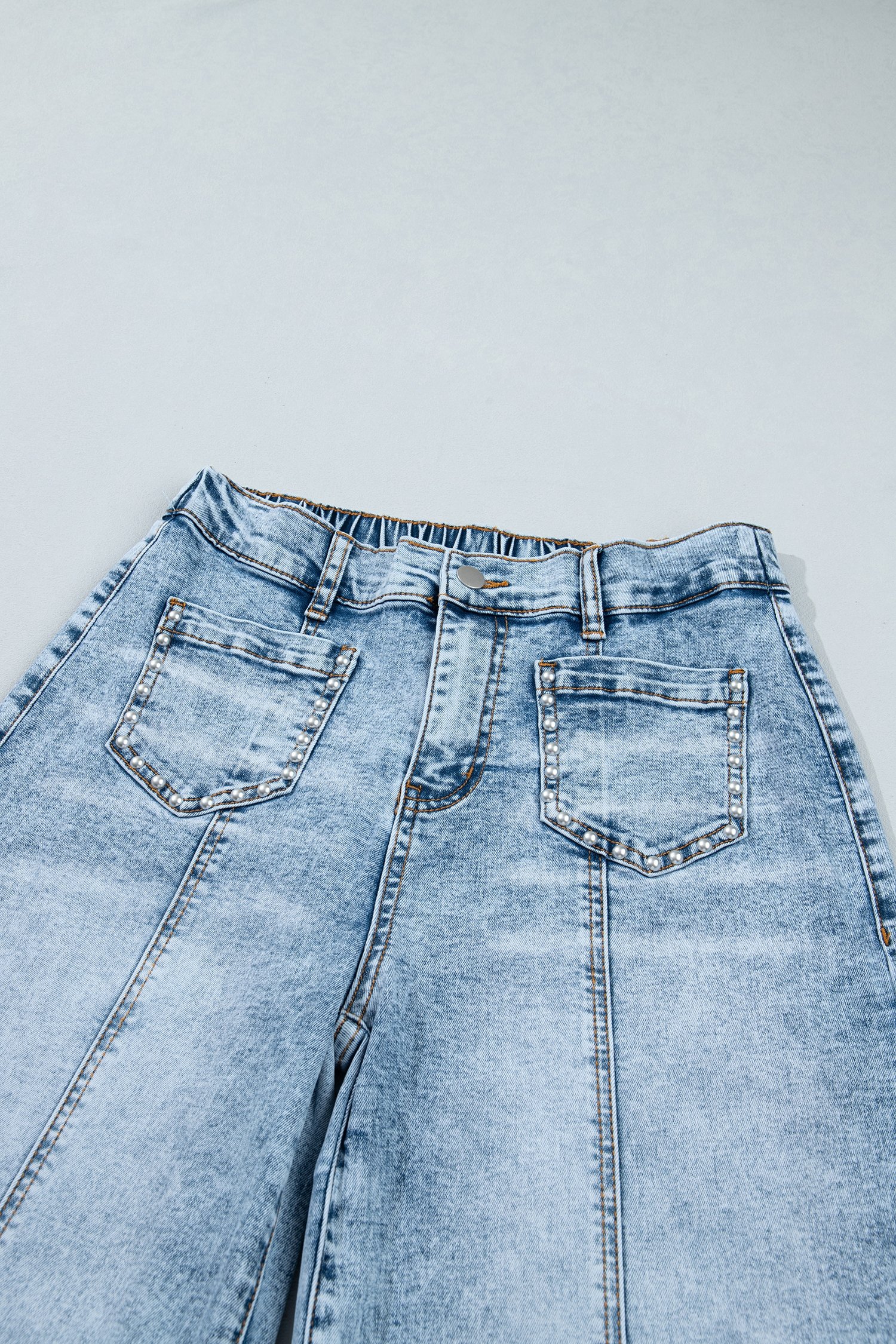 Arrow Dart Wide Leg Jeans - Image 5