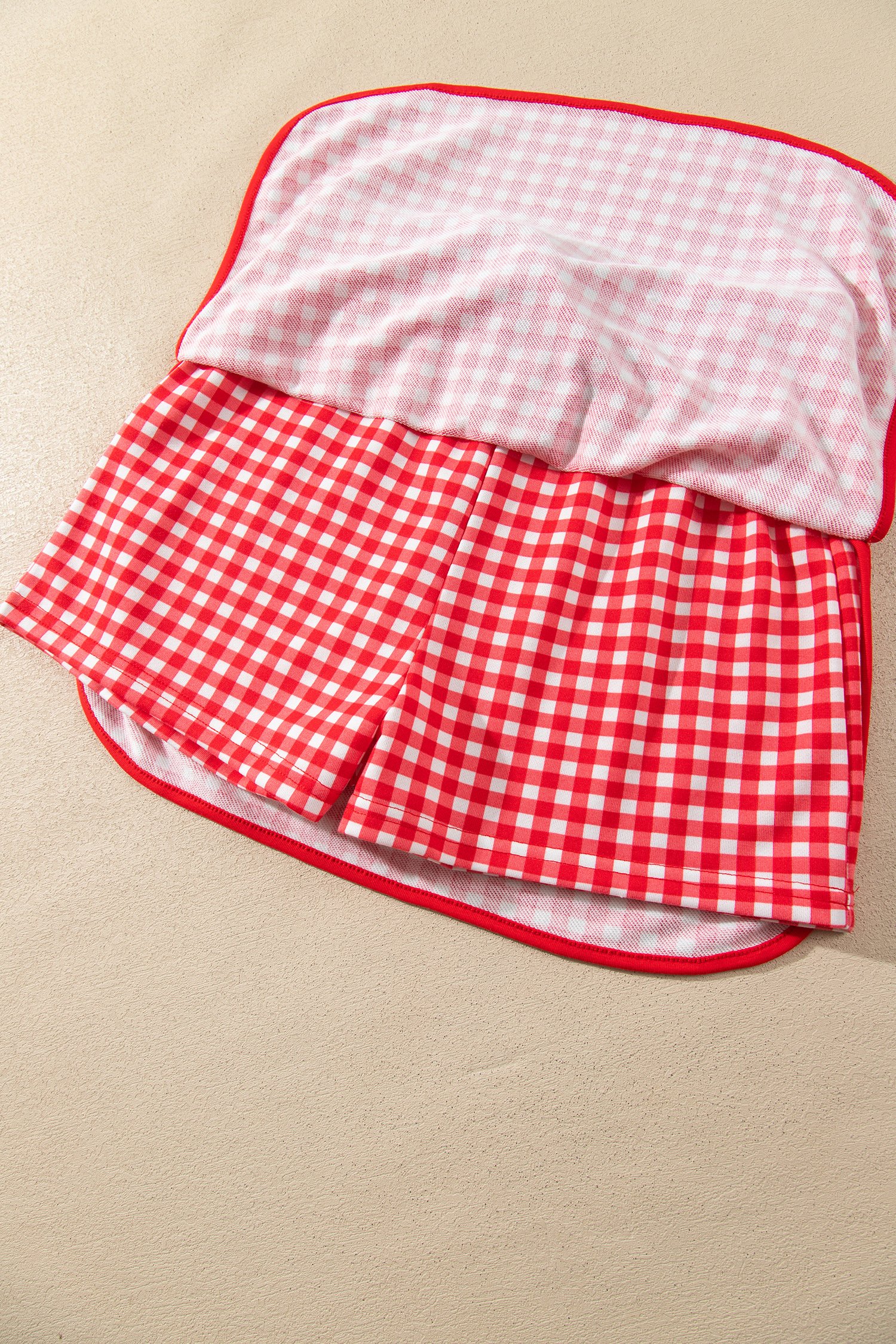 Red Gingham Skort Set - Image 11