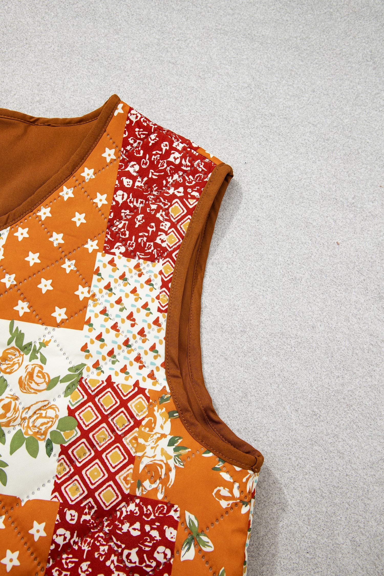 Golden Fleece Quilted Vest - Image 7