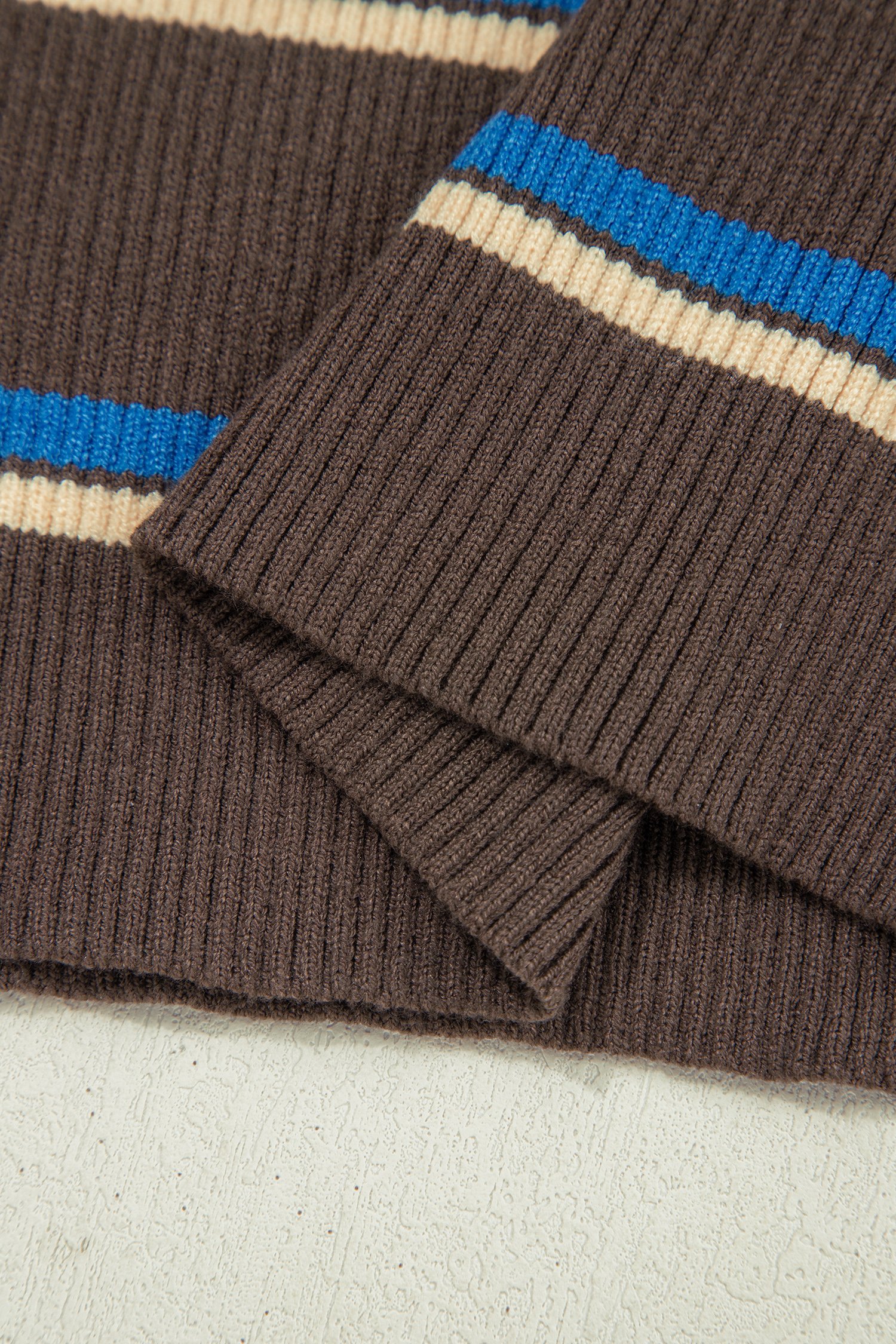 Chicory Coffee Ribbed Tee - Image 9
