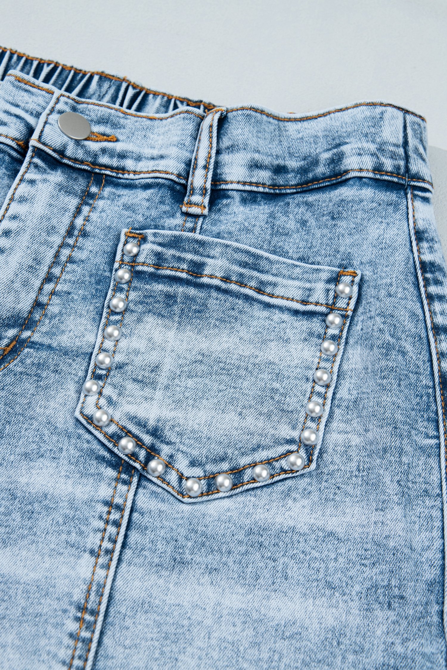 Arrow Dart Wide Leg Jeans - Image 6