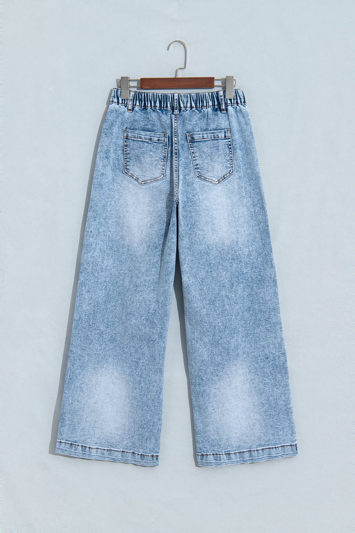 Arrow Dart Wide Leg Jeans - Image 4