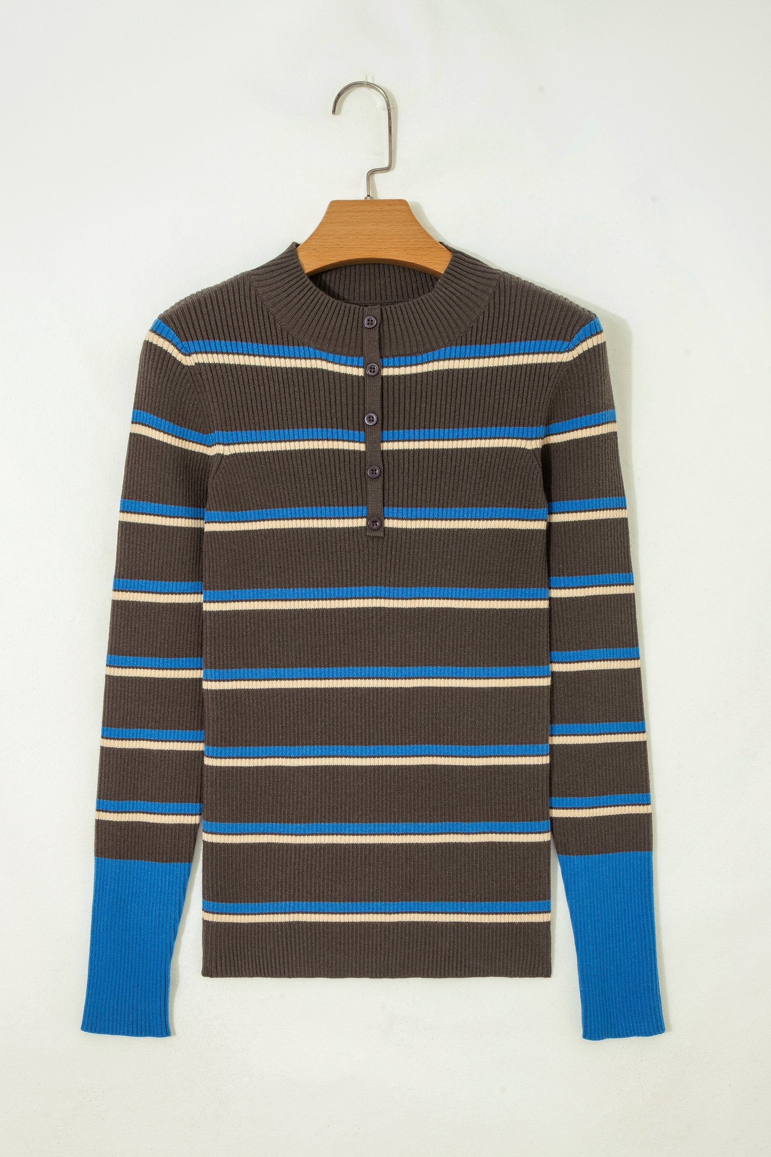 Chicory Coffee Ribbed Tee - Image 4