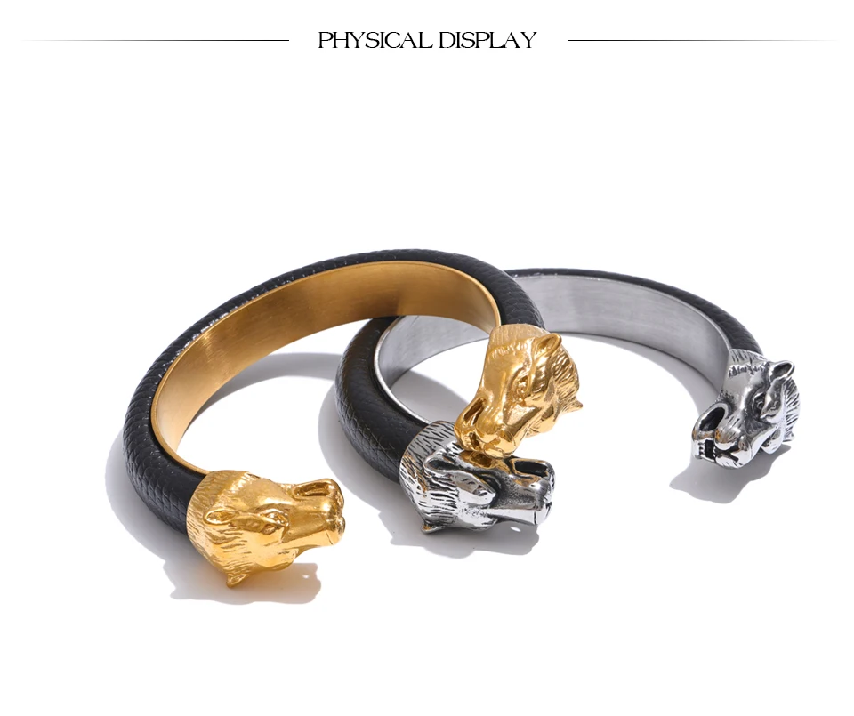Golden Lion Cuff - Image 4