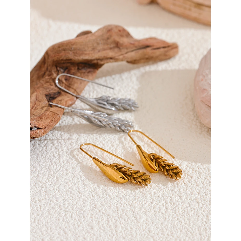 Golden Harvest Drop Earrings - Image 3