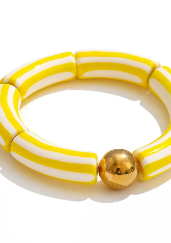 Limoncello Stripe Bracelet