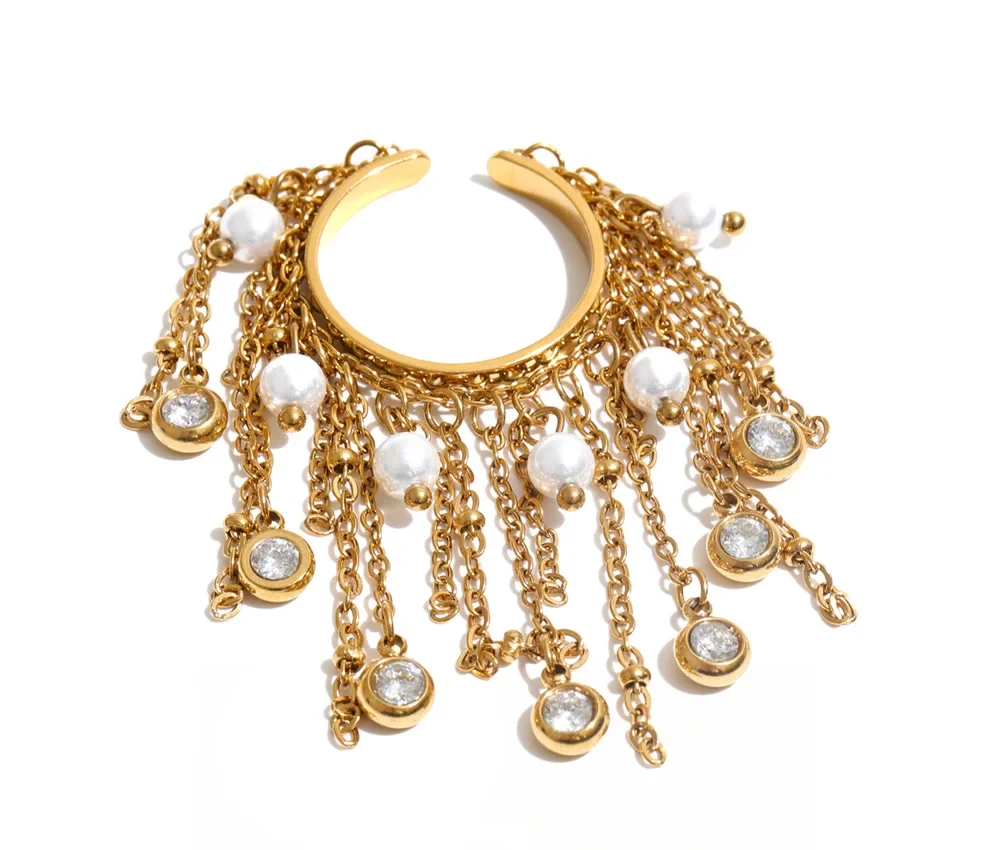 Gilded Fringe Ring