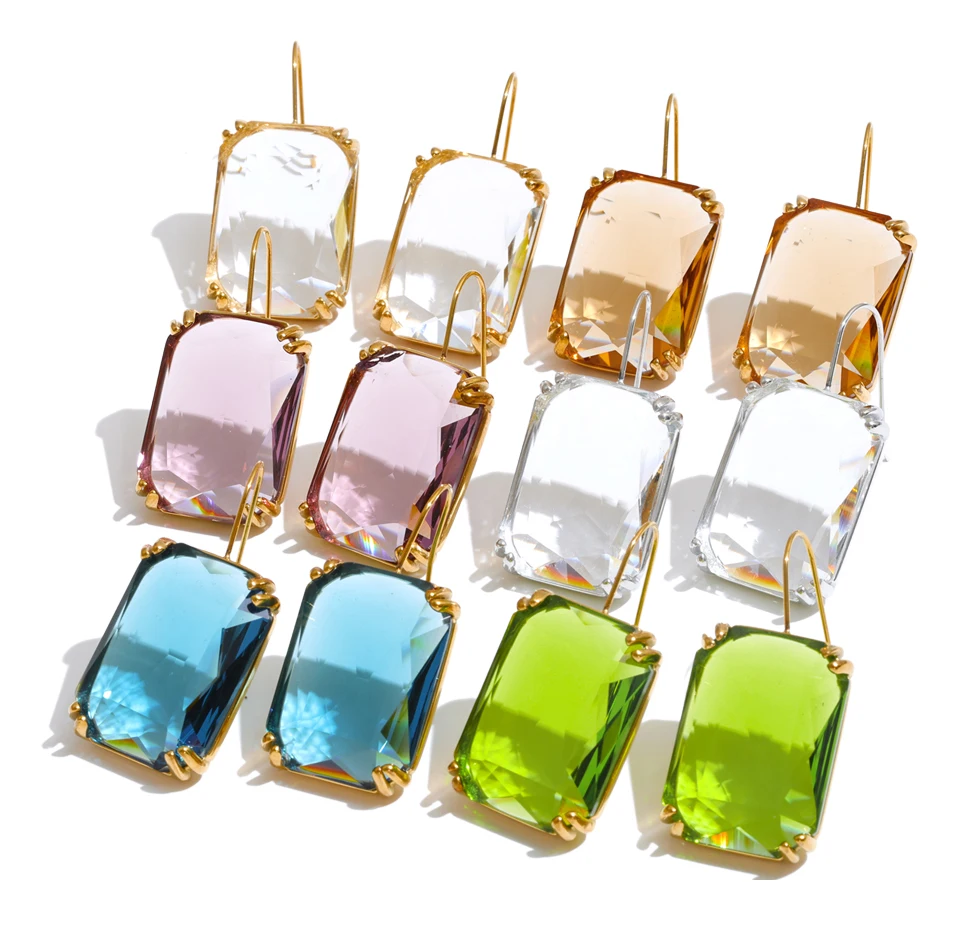 Market Glass Drop Earrings - Image 7